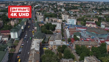 Bird’s eye view of Rivne