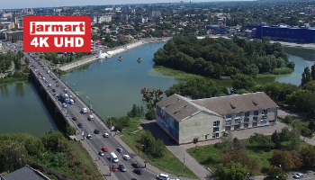 Bird’s eye view of Vinnytsia